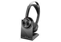 Poly Voyager Focus 2 UC Auriculares USB-A/Bluetooth con Certificación Microsoft Teams + Base de Carg Poly Voyager Focus 2 UC Auriculares USB-A/Bluetooth con Certificación Microsoft Teams + Base de Carg