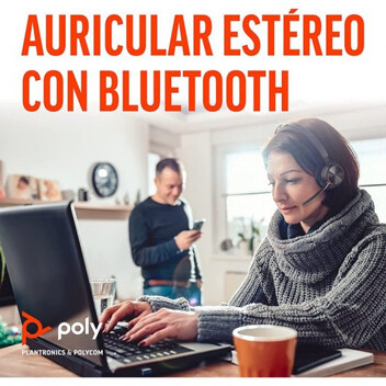 Poly Voyager Focus 2 UC Auriculares USB-A/Bluetooth con Certificación Microsoft Teams + Base de Carg Poly Voyager Focus 2 UC Auriculares USB-A/Bluetooth con Certificación Microsoft Teams + Base de Carg