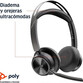 Poly Voyager Focus 2 UC Auriculares USB-A/Bluetooth con Certificación Microsoft Teams + Base de Carg Poly Voyager Focus 2 UC Auriculares USB-A/Bluetooth con Certificación Microsoft Teams + Base de Carg