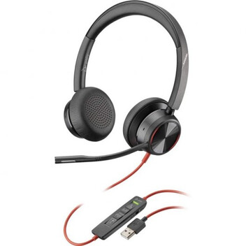Poly Blackwire 8225M Auriculares USB Negros Poly Blackwire 8225M Auriculares USB Negros