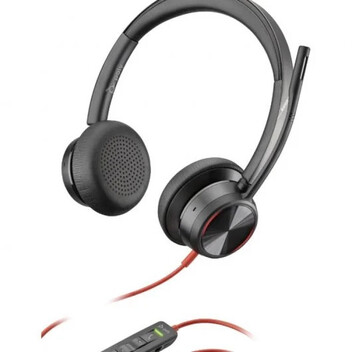 Poly Blackwire 8225M Auriculares USB Negros Poly Blackwire 8225M Auriculares USB Negros