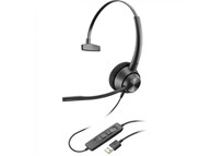Plantronics Blackwire 5210 Auricular Monoaural Jack 3.5mm/USB-C Negro