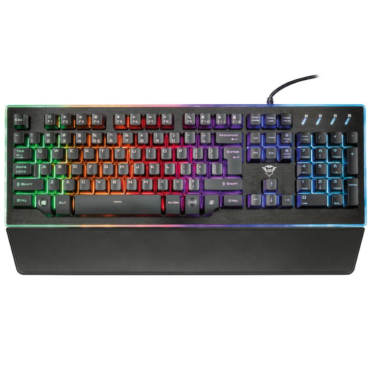 Trust GXT 860 Thura Teclado Semi-Mecánico LED RGB