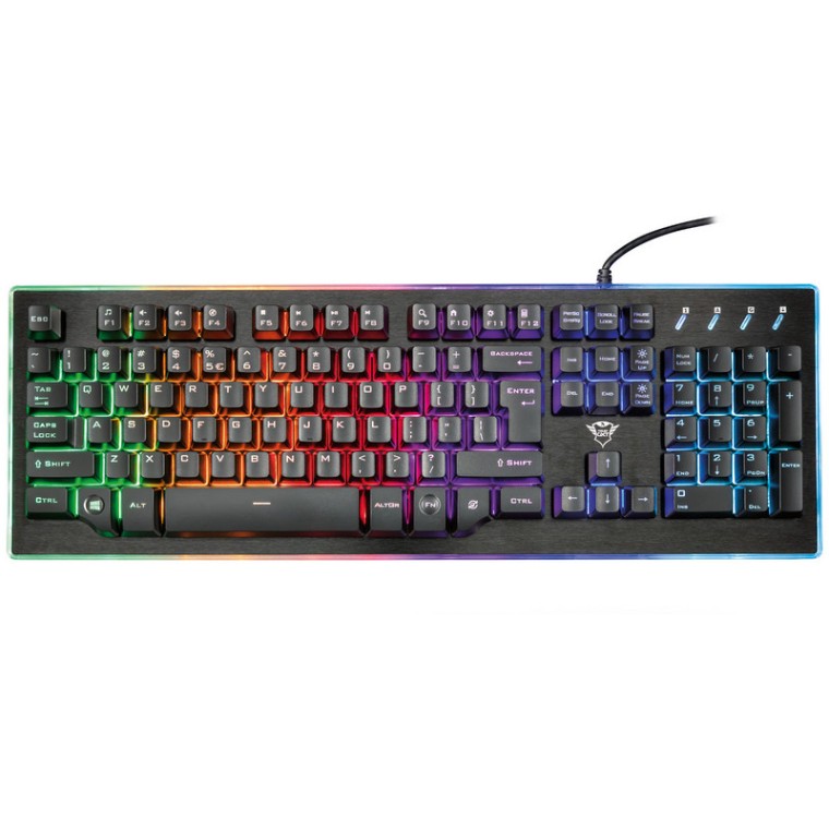 Trust GXT 860 Thura Teclado Semi-Mecánico LED RGB