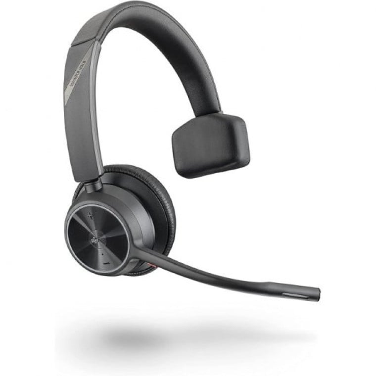 Poly Voyager 4310 UC Auricular Inalámbrico Monoaural Negro