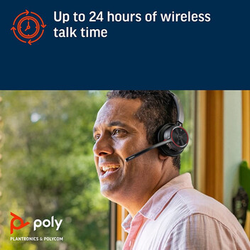 Poly Voyager 4310 UC Auricular Inalámbrico Monoaural con Base de Carga Negros Poly Voyager 4310 UC Auricular Inalámbrico Monoaural con Base de Carga Negros