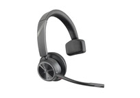 Poly Voyager 4310 UC Auricular Inalámbrico Monoural con Bluetooth o USB-C Negro