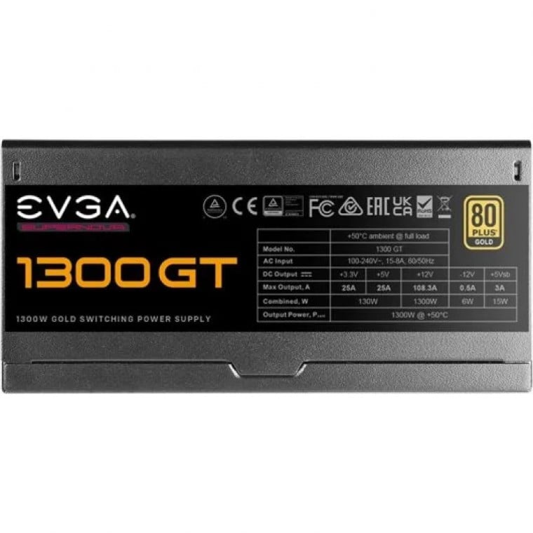 EVGA Supernova 1300 GT 1300W 80 Plus Gold Full Modular