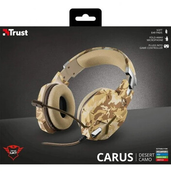 Trust GXT 322D Carus Auriculares Gaming Camuflaje Trust GXT 322D Carus Auriculares Gaming Camuflaje