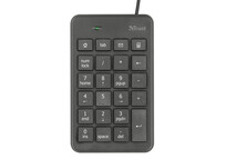 Trust Xalas Teclado Numérico Negro