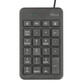 Trust Xalas Teclado Numérico Negro Trust Xalas Teclado Numérico Negro
