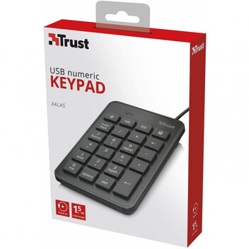 Trust Xalas Teclado Numérico Negro Trust Xalas Teclado Numérico Negro