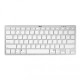 Trust Nado Teclado Inalámbrico Bluetooth Blanco