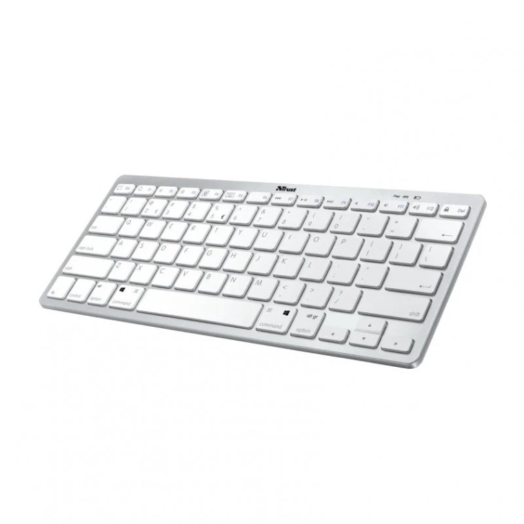 Trust Nado Teclado Inalámbrico Bluetooth Blanco