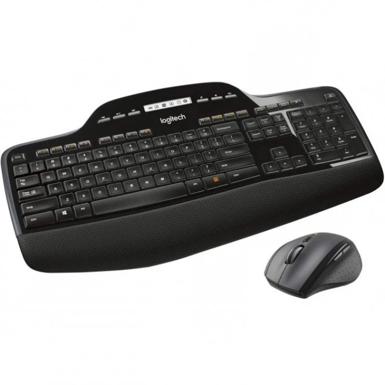 Logitech MK710 Combo Teclado + Ratón Inalámbricos Negro