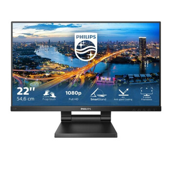 Monitor táctil Philips 222B1TC/00 21.5" IPS Full HD 10 puntos Multi-Touch antideslumbrante Monitor táctil Philips 222B1TC/00 21.5" IPS Full HD 10 puntos Multi-Touch antideslumbrante