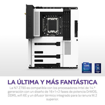 Placa Base NZXT N7 Z790 Blanca