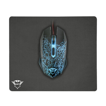Trust Gaming GXT 783 Alfombrilla + Ratón Gaming 2400 DPI