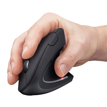 Trust Verto Ratón Inalámbrico Ergonómico 1600DPI