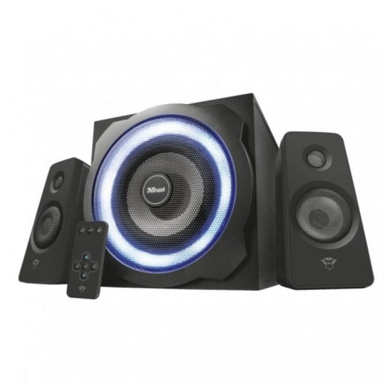 Trust GXT 629 Tytan Altavoces Gaming 2.1 120W Negros