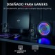 Trust GXT 629 Tytan Altavoces Gaming 2.1 120W Negros