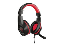 Trust GXT 404R Rana Auriculares Gaming Nintendo Switch Negro/Rojo