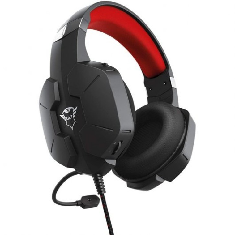 Trust GXT 323 Carus Auriculares Gaming Negros