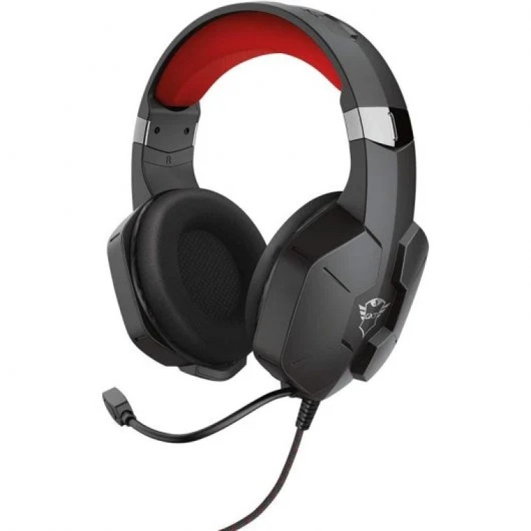 Trust GXT 323 Carus Auriculares Gaming Negros