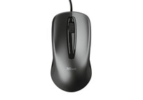Trust Carve Ratón Óptico USB 1200 DPI Negro