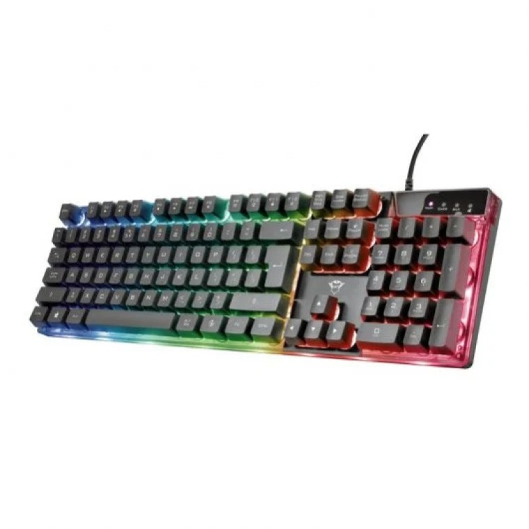 Trust GXT 835 Azor Teclado Gaming Retroiluminado