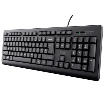 Trust Primo Teclado USB Teclas Silenciosas Resistente a Vertidos Trust Primo Teclado USB Teclas Silenciosas Resistente a Vertidos