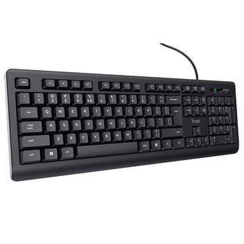 Trust Primo Teclado USB Teclas Silenciosas Resistente a Vertidos Trust Primo Teclado USB Teclas Silenciosas Resistente a Vertidos