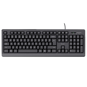 Trust Primo Teclado USB Teclas Silenciosas Resistente a Vertidos Trust Primo Teclado USB Teclas Silenciosas Resistente a Vertidos