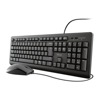 Trust TKM-250 Pack Ratón y Teclado Negros Trust TKM-250 Pack Ratón y Teclado Negros