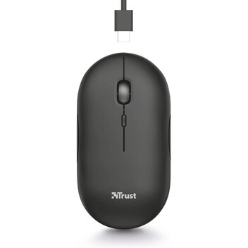 Trust Puck Ratón Inalámbrico 1600DPI Negro Trust Puck Ratón Inalámbrico 1600DPI Negro