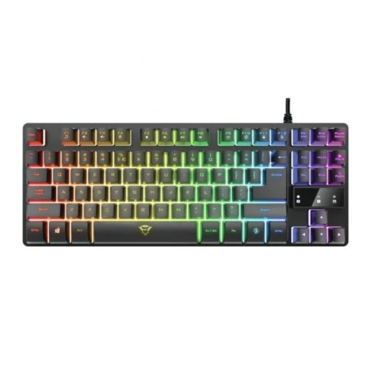 Trust GXT 833 Thado Teclado Gaming TKL Retroiluminado