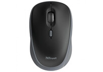 Trust Yvi Wireless Ratón Inalámbrico 1600 DPI Negro