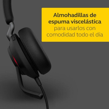 Jabra Evolve2 40 MS Auricular Monoaural USB Jabra Evolve2 40 MS Auricular Monoaural USB