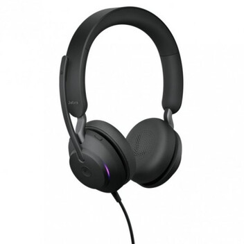 Jabra Evolve2 40 MS Auriculares con Micrófono Negro Jabra Evolve2 40 MS Auriculares con Micrófono Negro