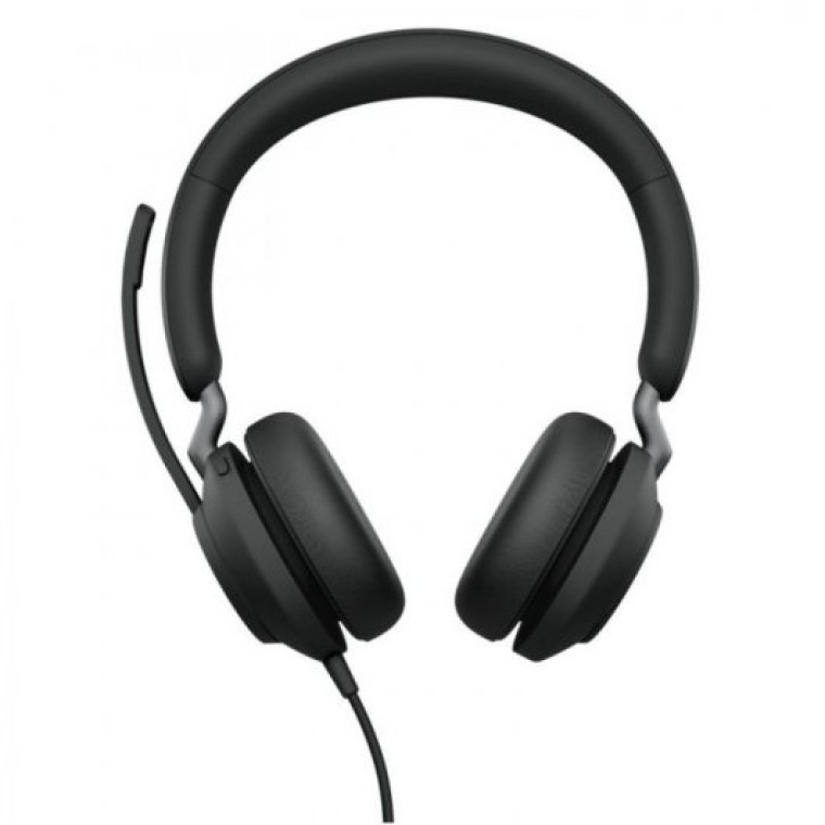 Jabra Evolve2 40 MS Auriculares con Micrófono Negro