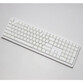 Ducky Zero 6108 Teclado Mecánico 100% Pure White Rgb Tri-mode Connect Mx2a-brown (es)