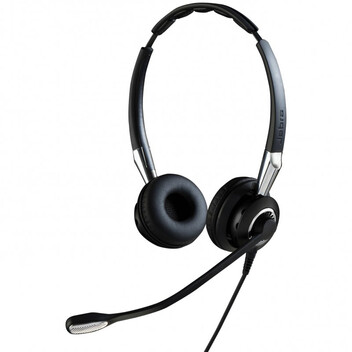 Jabra Biz 2400 II QD Duo Auriculares para Oficina Negro/Plata Jabra Biz 2400 II QD Duo Auriculares para Oficina Negro/Plata