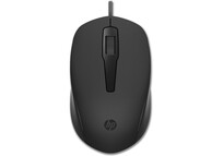 HP 150 Ratón con Cable USB 1600 DPI Negro