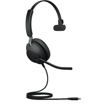 Jabra Evolve2 40 SE USB-C UC Mono Auricular Monoaural USB-C Negro Jabra Evolve2 40 SE USB-C UC Mono Auricular Monoaural USB-C Negro