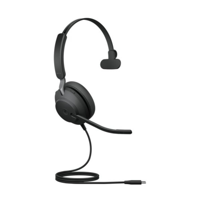 Jabra Evolve 2 40 SE Auricular Diadema USB-C para Llamadas/Música Negros