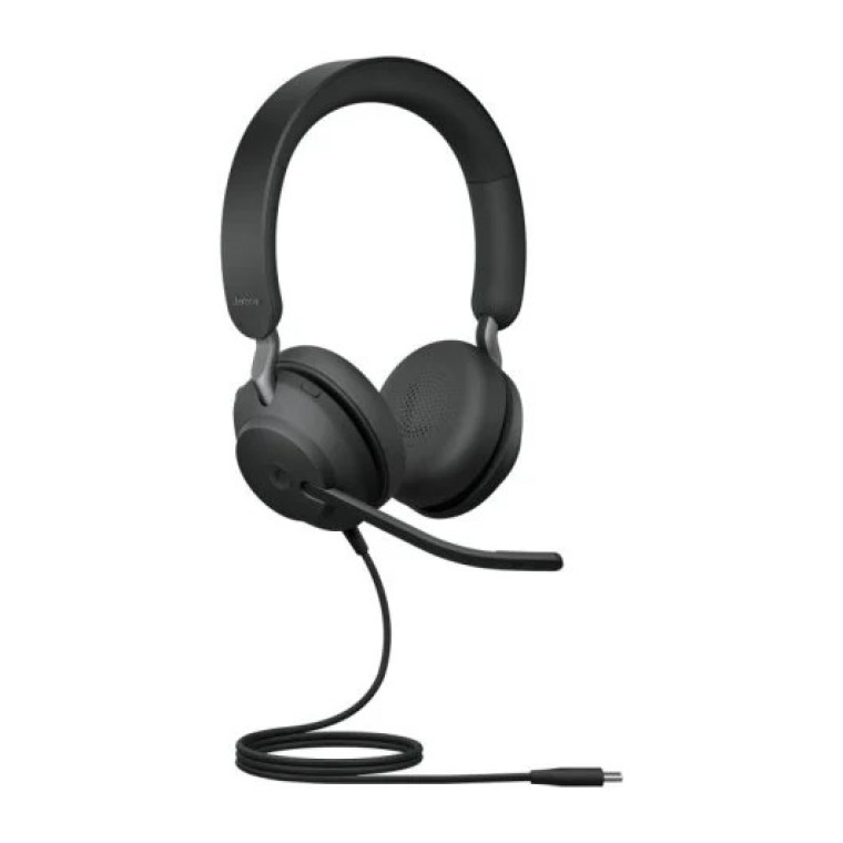 Jabra Evolve 2 40 SE Auriculares Diadema USB-C para Llamadas/Música Negros