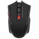 OcioDual Ratón Óptico Gaming Inalámbrico 1600DPI Negro