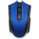 OcioDual Ratón Óptico Gaming Inalámbrico 1600DPI Azul