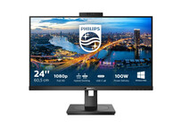 Monitor Philips B Line 243B1JH/00 23.8" LED IPS FullHD 75Hz USB-C Webcam