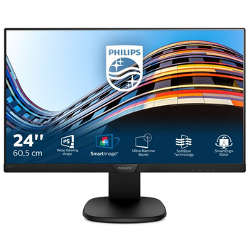 Monitor Philips S Line SoftBlue 243S7EHMB/00 23.8" LED IPS FullHD Monitor Philips S Line SoftBlue 243S7EHMB/00 23.8" LED IPS FullHD